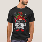 Brother Gnome Matching Christmas Pjs For Family  T-shirt (Voorkant)
