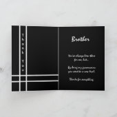 BROTHER - Groomsman Weddenschap Bedankt (Binnen)