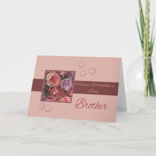 Brother Happy Valentine's Day Rozen Feestdagen Kaart