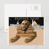 Brother Hood night Briefkaart (Voorkant / Achterkant)