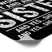 Brother I'm A Proud Brother Of A Wonderful Sweet A Poster (Hoek)