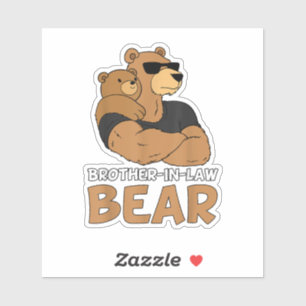 Brother In Law Beer met Beer Cub Sticker