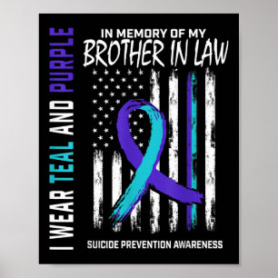 Brother in Law Zelfmoord Bewustzijnspreventie Amer Poster