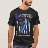 Brother in Law Zelfmoord Bewustzijnspreventie Amer T-shirt (Voorkant)