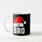 Brother Lil Bro Santa Hat Christmas Little Brother Koffiemok (Links)