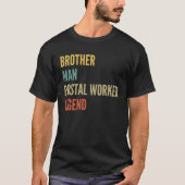Brother Man Postal Worker Legend T-shirt (Voorkant)