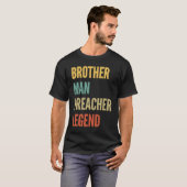 Brother Man Preacher Legend T-shirt (Voorkant volledig)