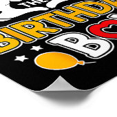 Brother Of The Birthday Boy For Matching Family Pa Poster (Hoek)