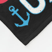 Brother Of The Birthday Cruiser Funny Cruise Birth Fleece Deken (Hoek)