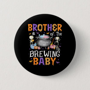 Brother Of The Brewing beroemd gemaakt door Hallow Ronde Button 5,7 Cm