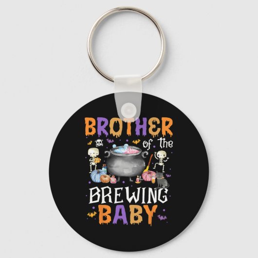 Brother Of The Brewing beroemd gemaakt door Hallow Sleutelhanger (Voorkant)