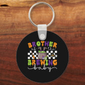 Brother Of The Brewing beroemd gemaakt door Hallow Sleutelhanger (Voorkant)