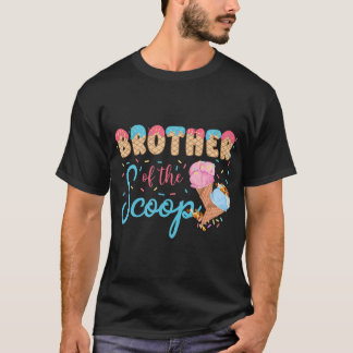 Brother of the Scoop Ice Cream Geslacht onthult Ba T-shirt