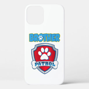 Brother Patrol Shirt - Dog Mam Papa Funny Gift Case-Mate iPhone Case