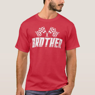 Brother Pit Crew Family Racing Verjaardagsrace T-shirt