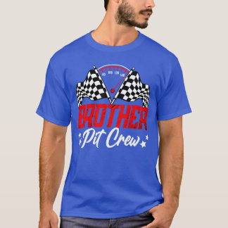 Brother Pit Crew Verjaardagsfeestje Race Lover Rac T-shirt