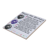 Brother Poem 18th Birthday Tegeltje (Zijkant)