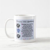 Brother Poem 50th Birthday Koffiemok (Links)