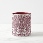 Brother Rabbit Maroon Pattern William Morris Mok (Midden)