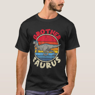Brother Saurus I Velociraptor I Family Matching T-shirt