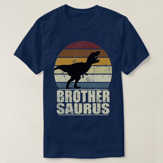 Brother Saurus Rex Dinosaur Brother Dino Brother S T-shirt (Design voorkant)