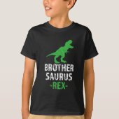 Brother Saurus Rex grappig gezegde Bro Shirt (Voorkant)