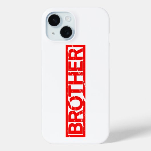 Brother Stamp Case-Mate iPhone Case (Achterkant)