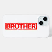 Brother Stamp Case-Mate iPhone Case (Achterkant (horizontaal))