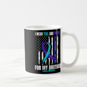Brother Suicide Awareness Prevention American Flag Koffiemok