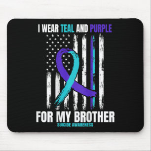 Brother Suicide Awareness Prevention American Flag Muismat