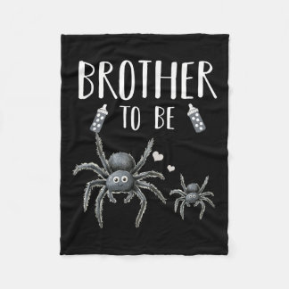Brother To Be Sder Baby Shower Announcement Hallow Fleece Deken