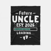Brother To Uncle Pregnancy Announcement - Future U Fleece Deken (Voorkant)