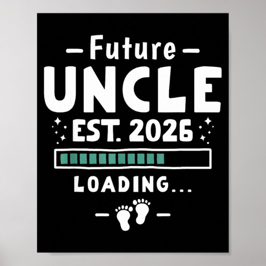 Brother To Uncle Pregnancy Announcement - Future U Poster (Voorkant)