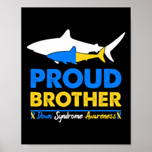 Brother Wereld Downsyndroom Bewustzijnsdag Haai T2 Poster
