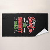 Brother zister kerstcadeau badhanddoek (Badhanddoek)