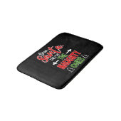 Brother zister kerstcadeau badmat (Gekanteld)