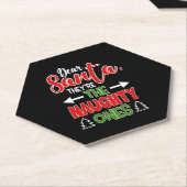 Brother zister kerstcadeau kartonnen onderzetters (Schuin)