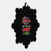 Brother zister kerstcadeau ornament kaart (Rechts)