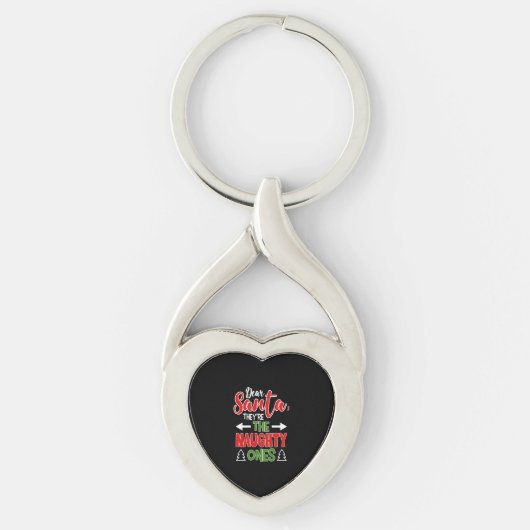 Brother zister kerstcadeau sleutelhanger (Voorkant)