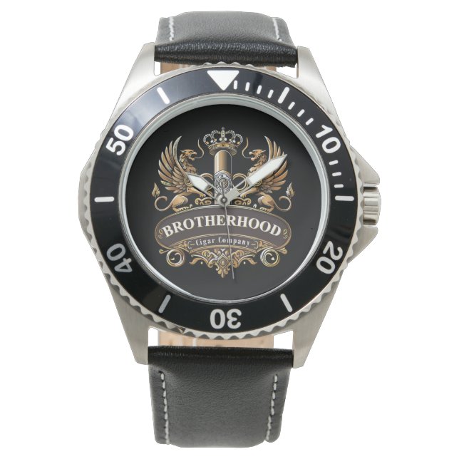 Brotherhood Cigar Company  Horloge (Voorkant)