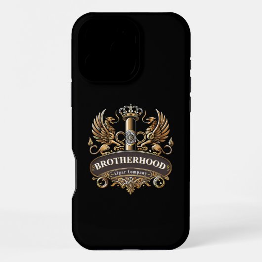 Brotherhood Cigar Company iPhone Hoesje (Achterkant)