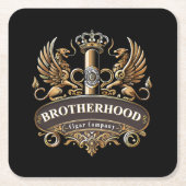 Brotherhood Cigar Company  Kartonnen Onderzetters (Voorkant)