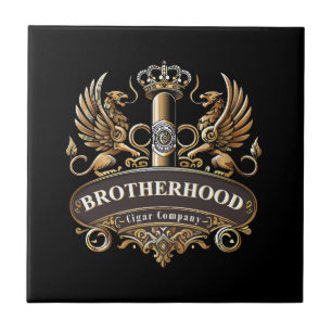 Brotherhood Cigar Company Keramische Tegels Tegeltje