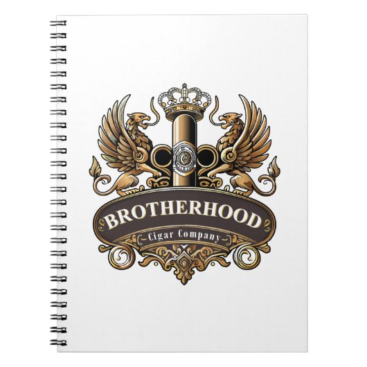 Brotherhood Cigar Company Notebook Notitieboek (Voorkant)