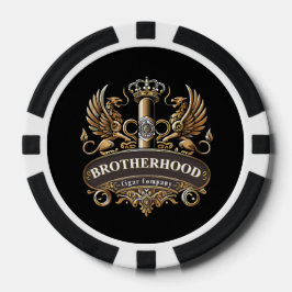 Brotherhood Cigar Company Poker Chips