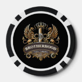 Brotherhood Cigar Company  Poker Chips (Achterkant)
