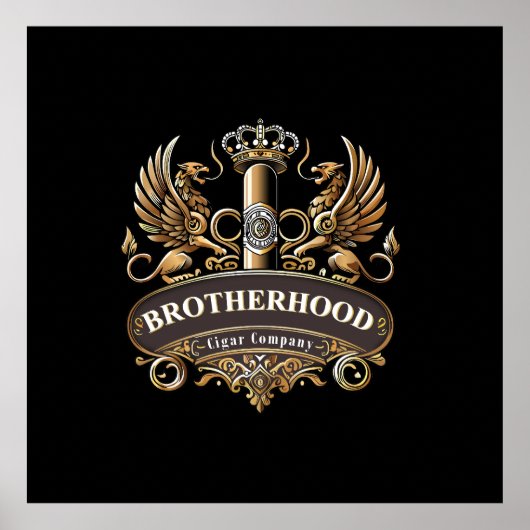 Brotherhood Cigar Company Poster (Voorkant)