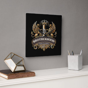 Brotherhood Cigar Company Vierkante Klok