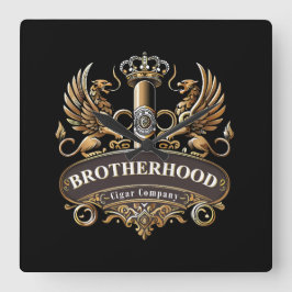 Brotherhood Cigar Company Vierkante Klok