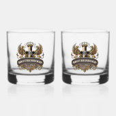 Brotherhood Cigar Company  Whisky Glas (Voorkant)